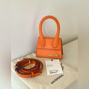 JACQUEMUS Le Chiquito Mini Handbag w/ Dust Bag